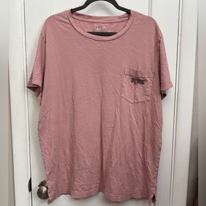 PINK Victoria’s Secret Pink Pocket T Shirt SIZE XL